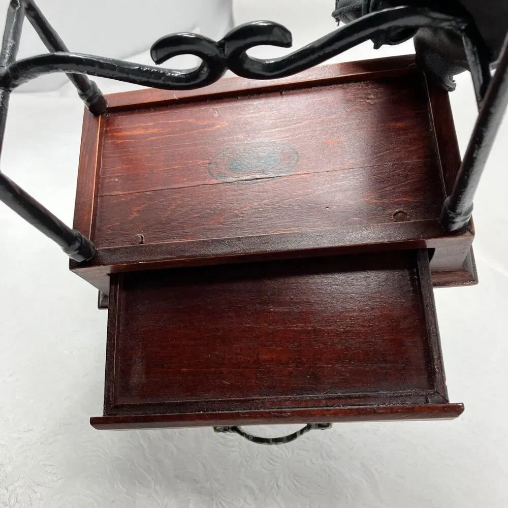 American Heirloom Collection Doll House Hall Table w Single Drawer 1:6 Wood